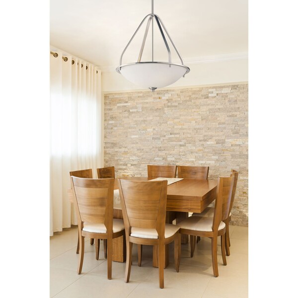 Mayfield 21'' Wide 3Light Pendant, Brushed Nickel